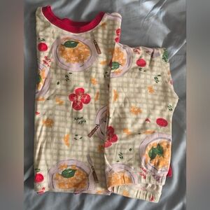 Burts Bees Kids Pajamas with Penne & Bow Ties Print - 5T